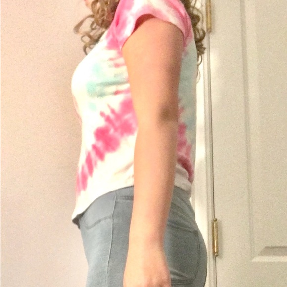 Cropped tie-dye t-shirt - Picture 5 of 5